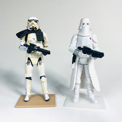 3.75" Standard Mid-Foot, At-Ease Action Figure Stand (#9) 10-100 Pieces